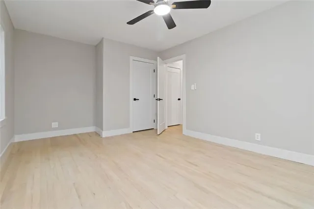 wooden floor in an empty room