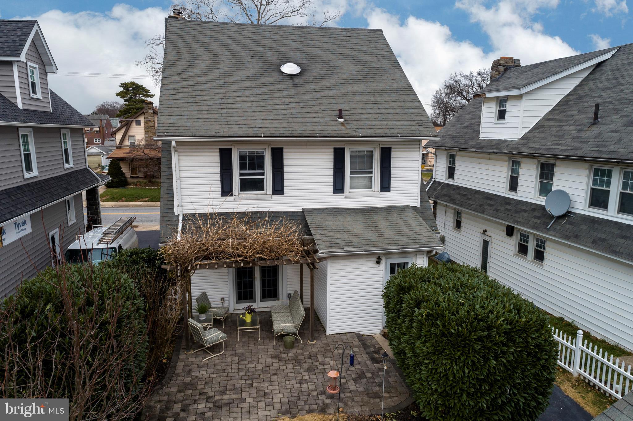 217 North Manoa Road Havertown, PA 19083 - Photo 36 of 47 Rear Patio and Pergola