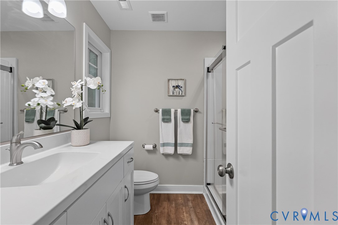 323 Windsor Road Dutton, VA 23050 - Photo 18 of 43 Quartz, LVP, Glass shower door