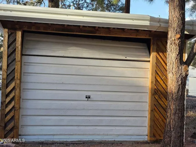 a close view of closet