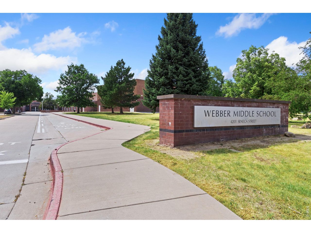 4226 Rolling Gate Road Fort Collins, CO 80526 - Photo 33 of 37 This home backs to Webber Middle School.