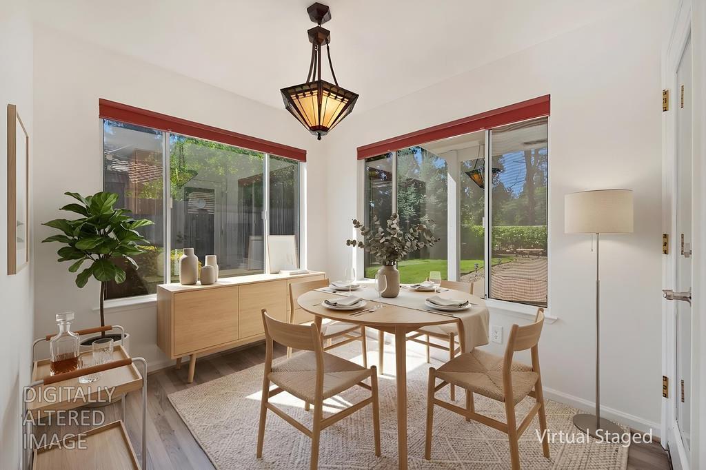 15212 Medella Circle Rancho Murieta, CA 95683 - Photo 13 of 32 Virtually staged breakfast nook