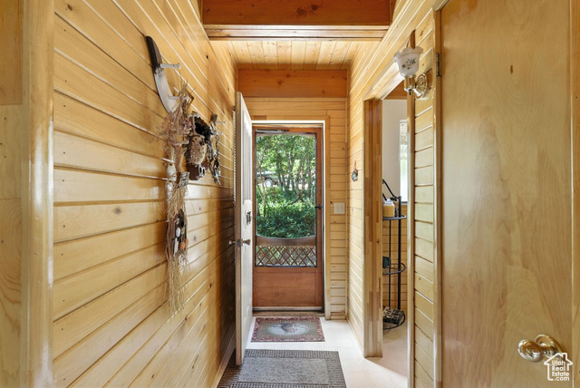 1180 Oak Road Coalville, UT 84017 - Photo 8 of 25 Entryway featuring wooden walls