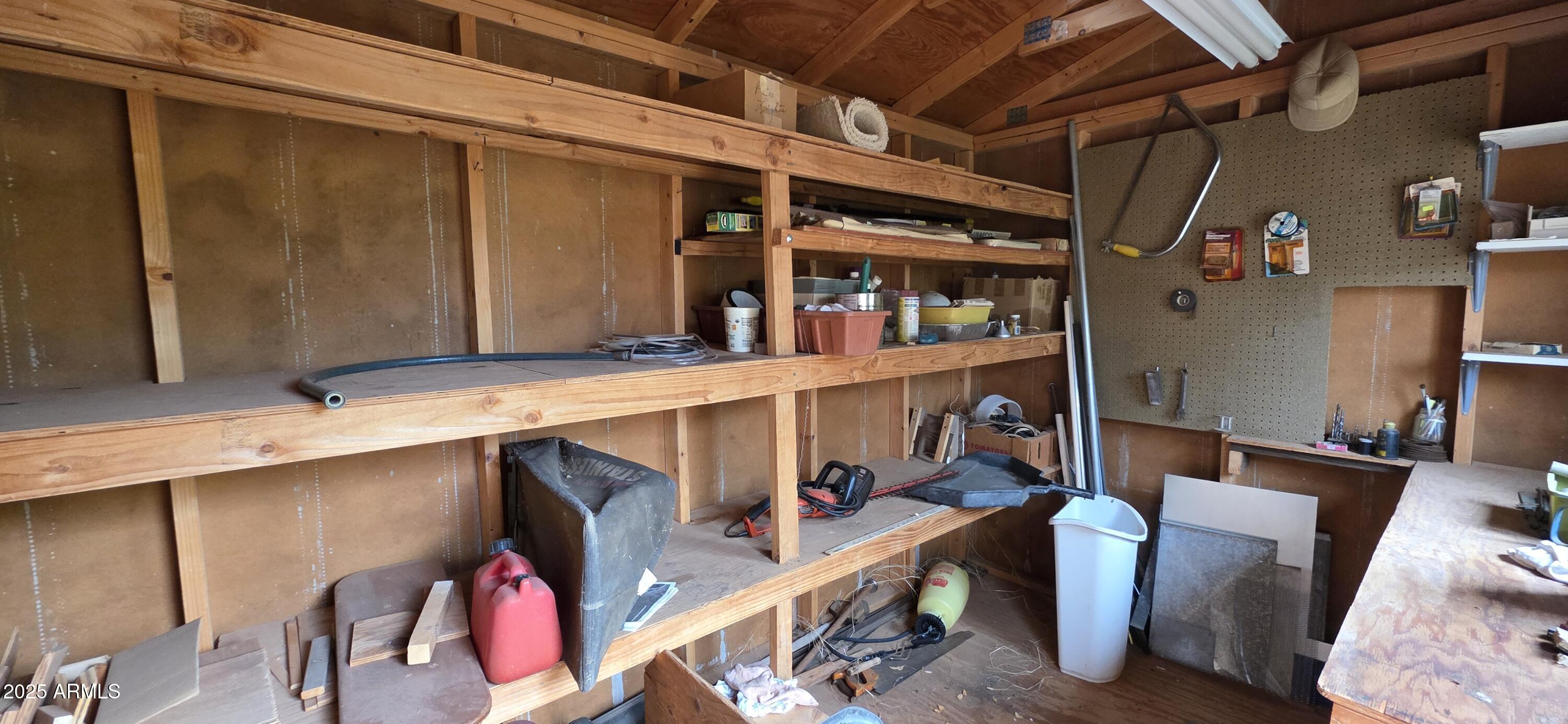 302 North Sage Street Pearce, AZ 85625 - Photo 35 of 38 a view of storage and utility room
