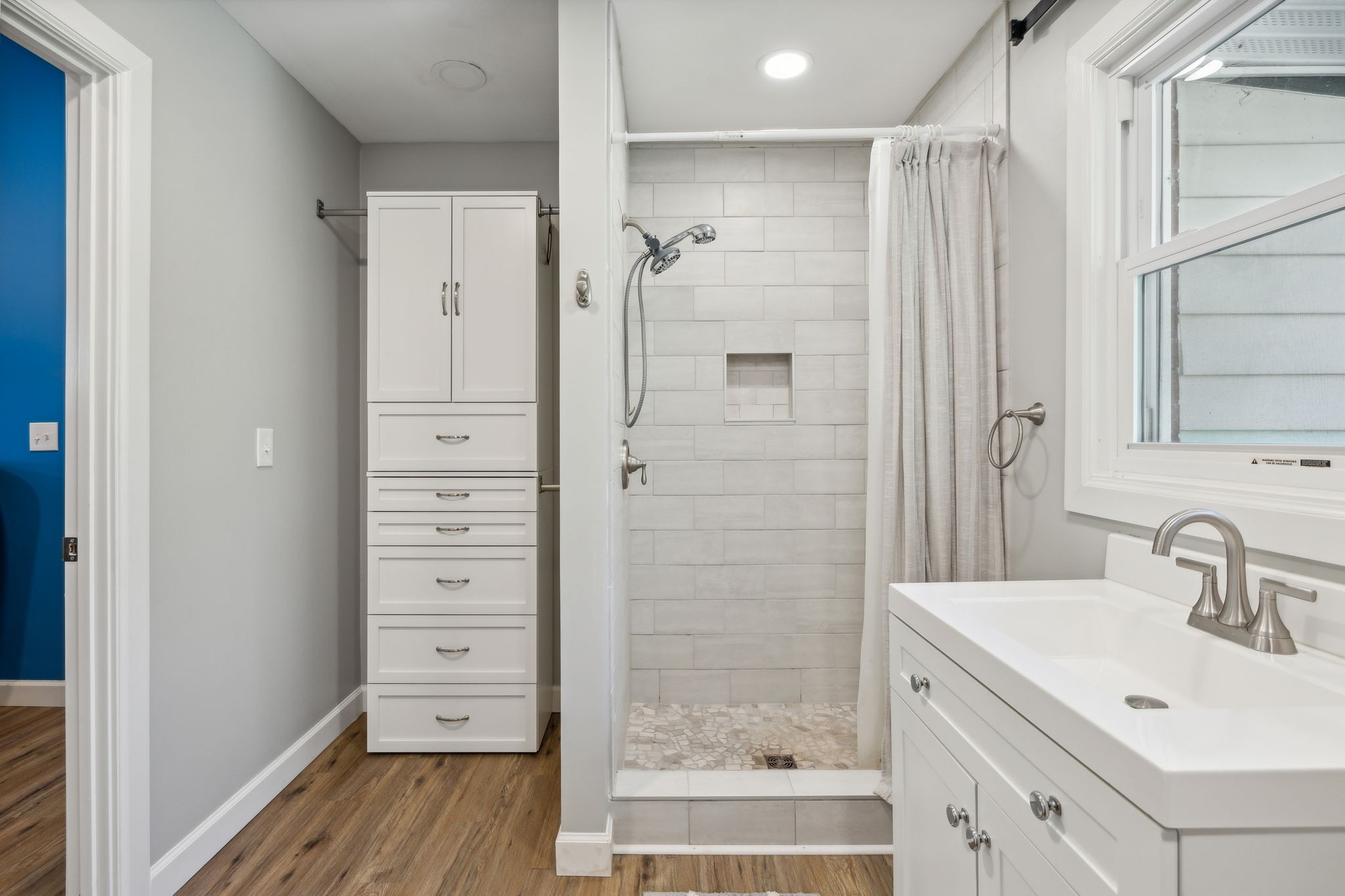 441 Scruggs Hollow Road Rockvale, TN 37153 - Photo 17 of 44 This primary bathroom has a stand-alone shower with recessed lighting! 441 Scruggs Hollow Rd Rockvale, TN 37153
