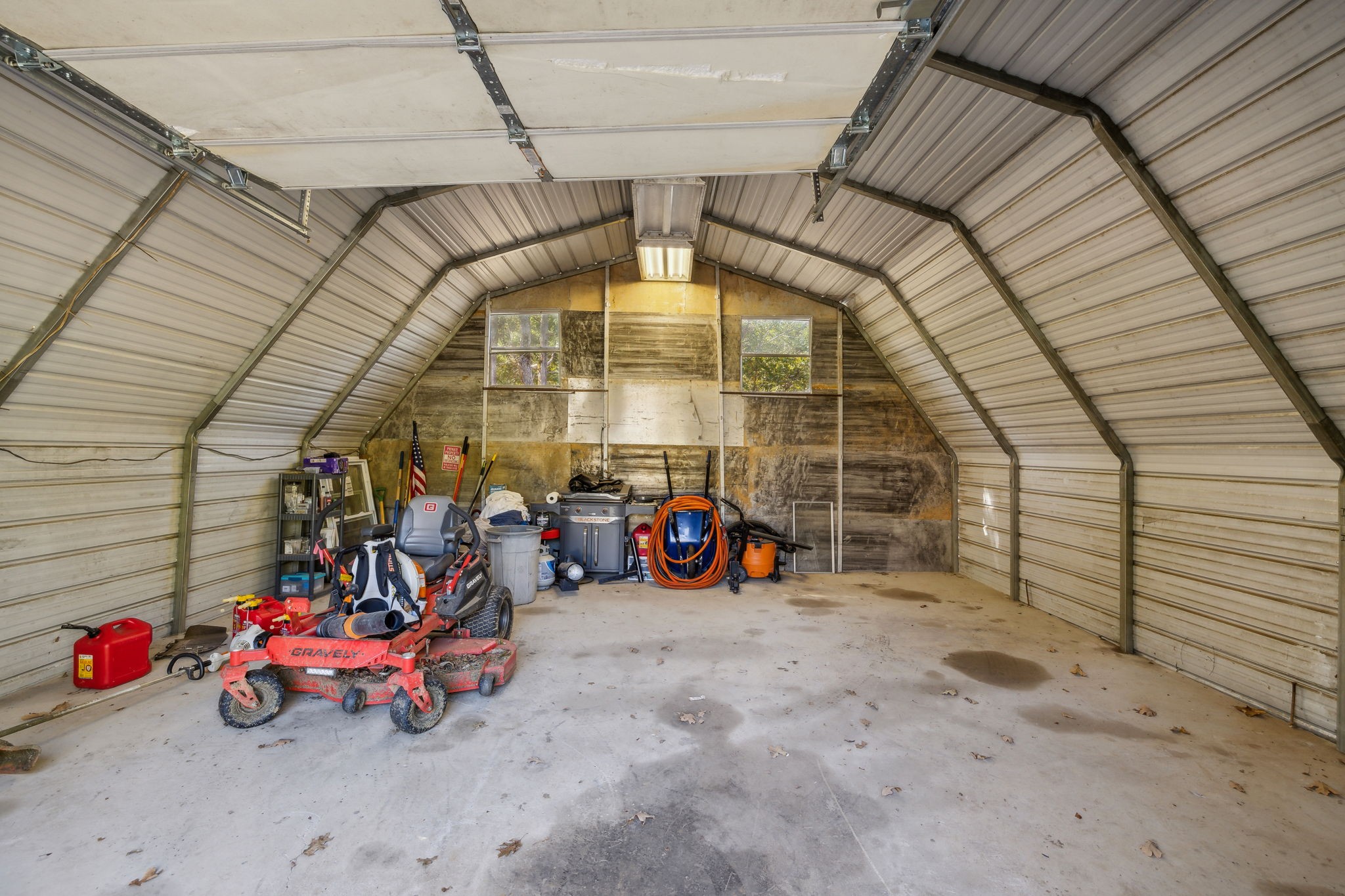 441 Scruggs Hollow Road Rockvale, TN 37153 - Photo 36 of 44 Inside the spacious detached shop! Perfect for projects that need high power tools like welding!441 Scruggs Hollow Rd Rockvale, TN 37153