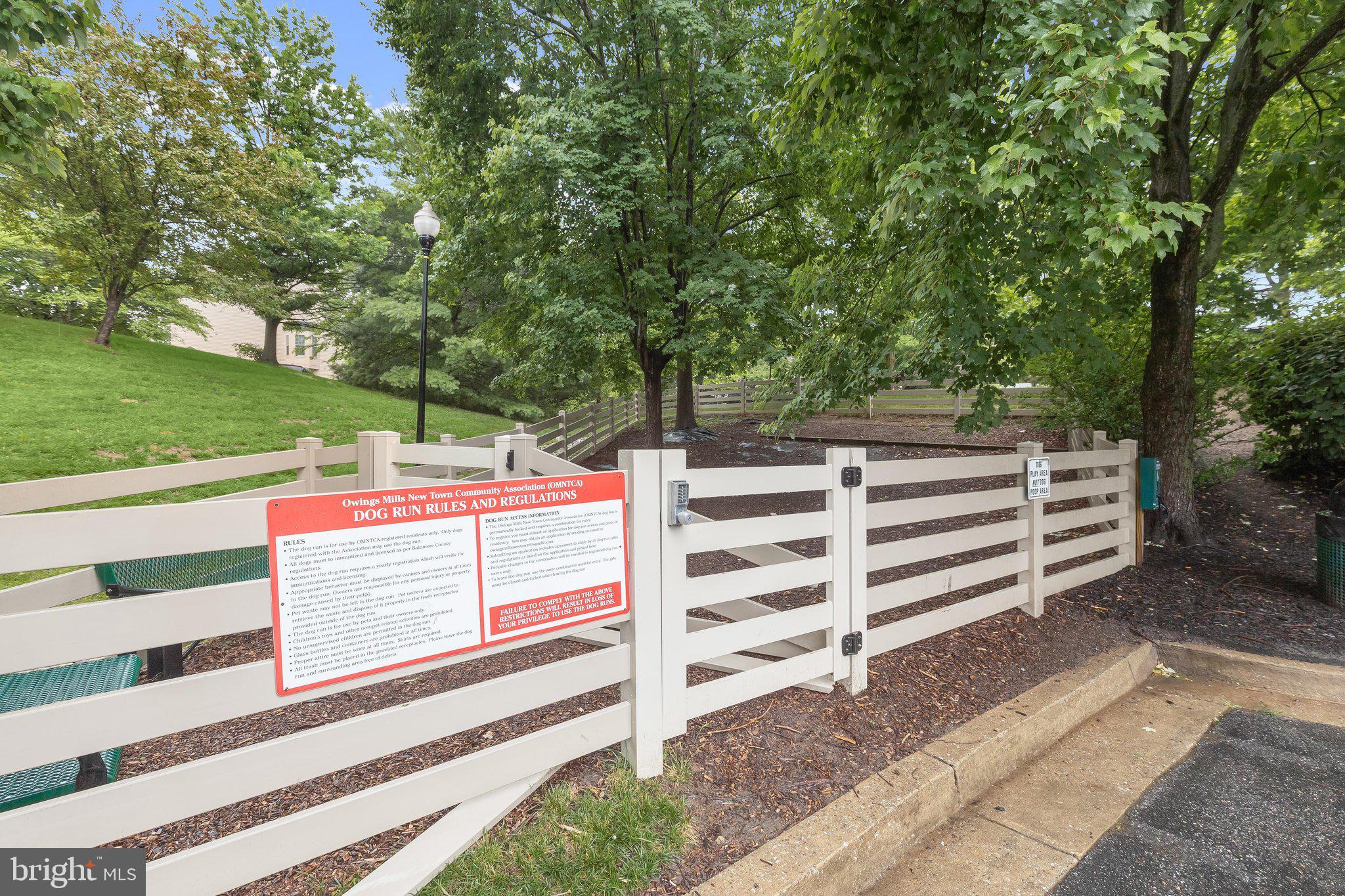 9868 Sherwood Farm Road Owings Mills, MD 21117 - Photo 51 of 55 Community Dog Park