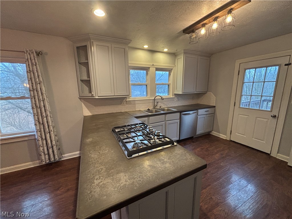 4301 Steubenville Road Southeast Amsterdam, OH 43903 - Photo 9 of 27 White kitchen cabinets