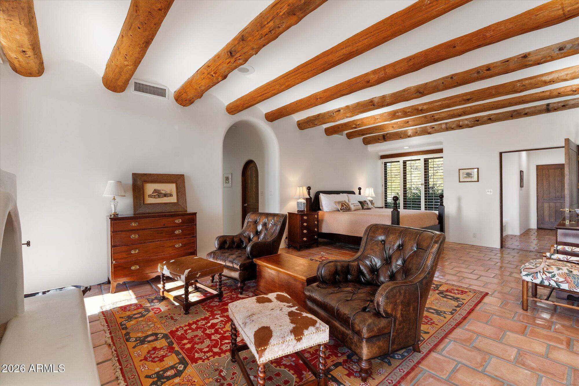 34815 North Arroyo Road Carefree, AZ 85377 - Photo 34 of 60 a living room with furniture and wooden floor