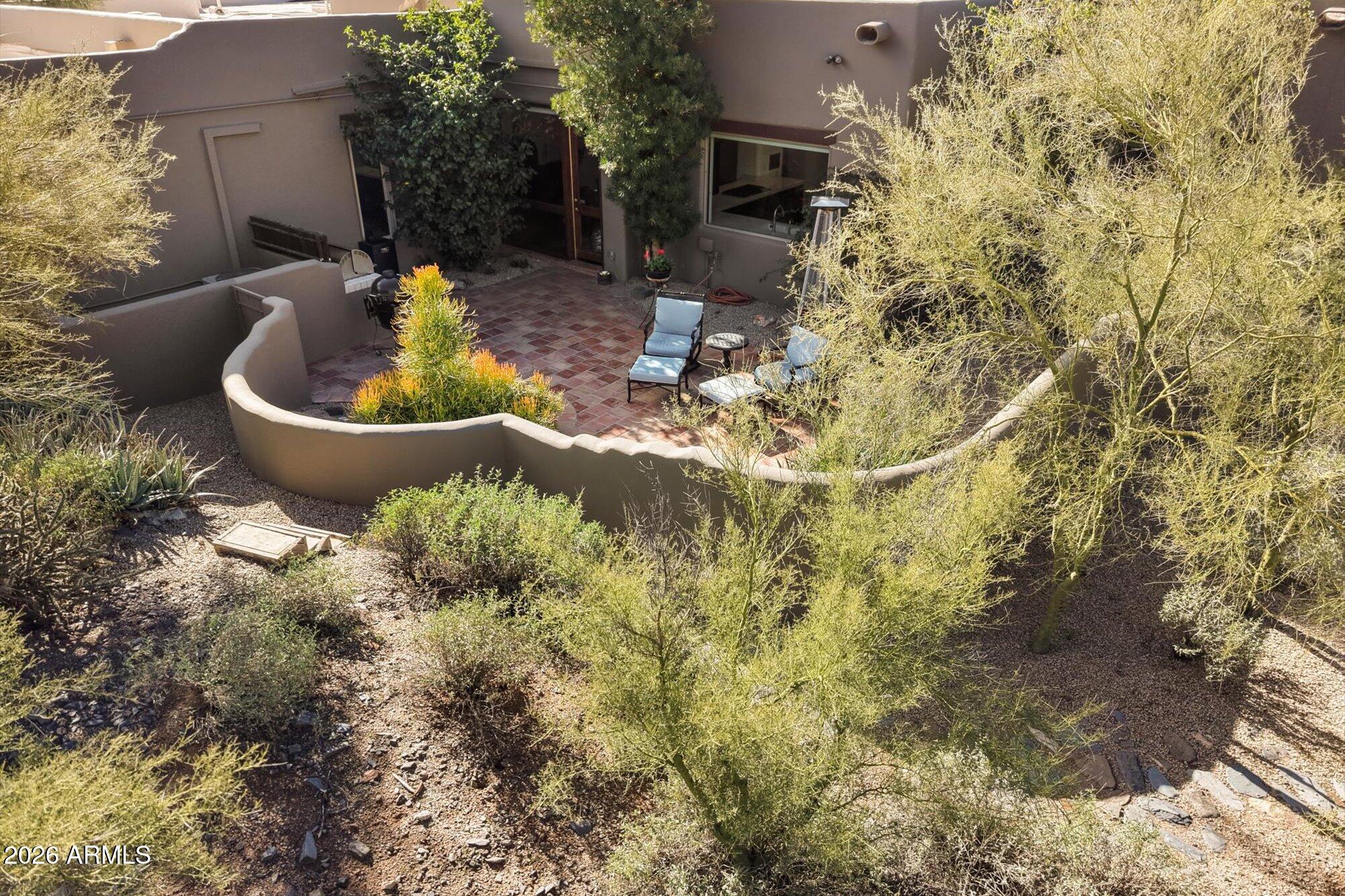 34815 North Arroyo Road Carefree, AZ 85377 - Photo 54 of 60 54-Breakfast Patio