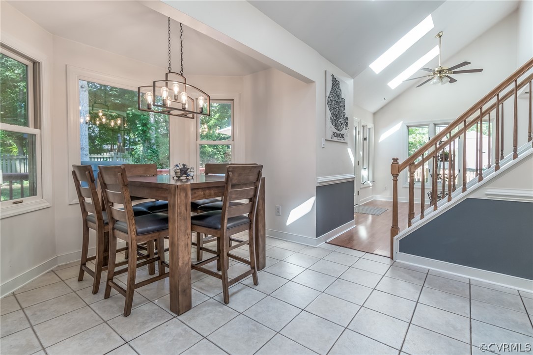 14912 Walnut Bend Road Midlothian, VA 23112 - Photo 17 of 41 a view of a dining room with furniture window and outside view
