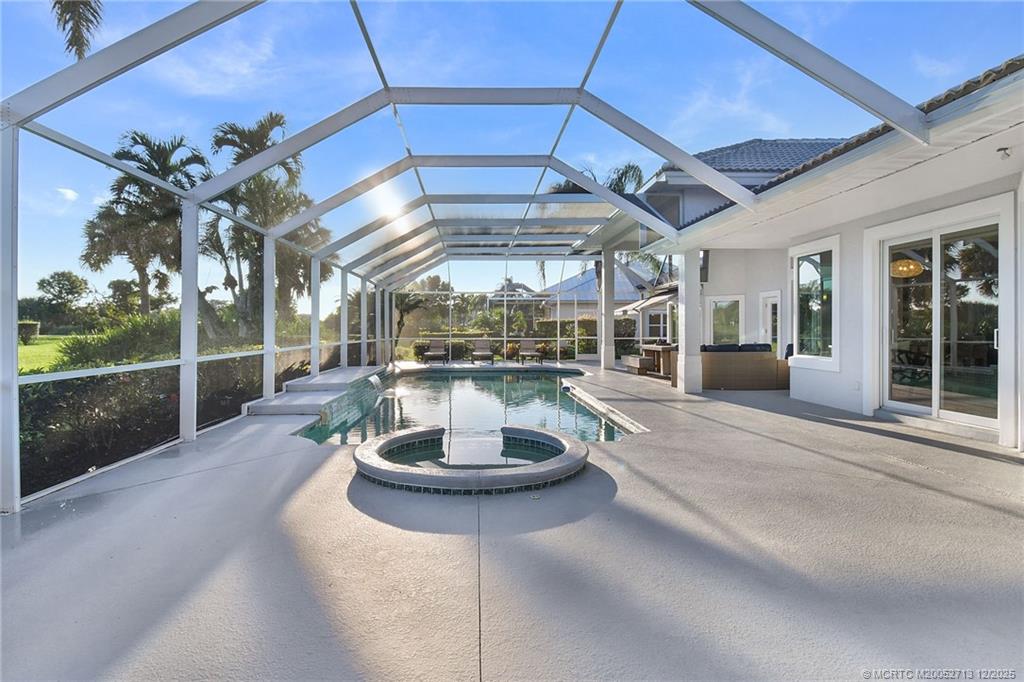 8149 Southeast Double Tree Drive Hobe Sound, FL 33455 - Photo 45 of 61 a outdoor space with a patio