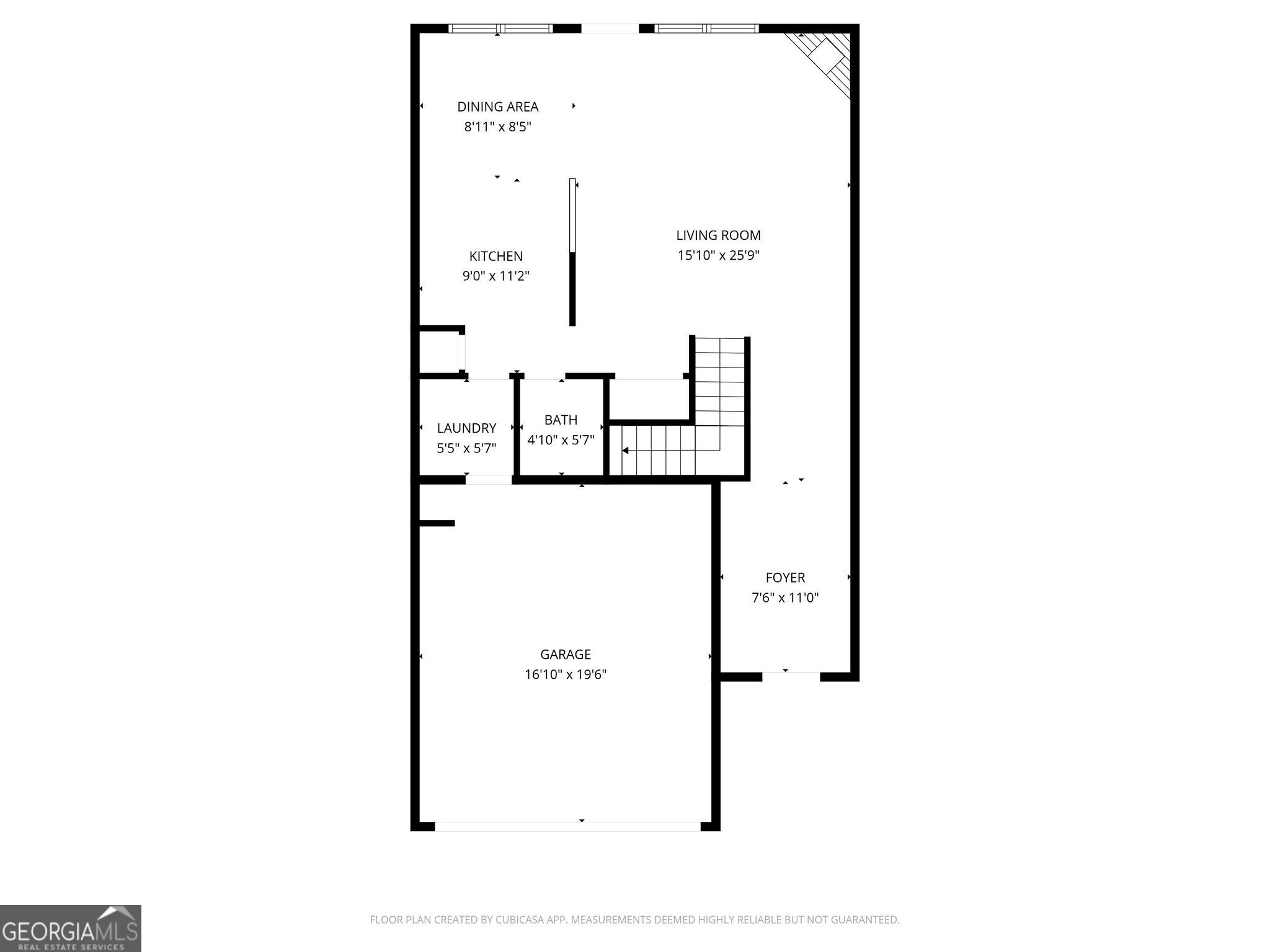6256 Lake Valley Point Lithonia, GA 30058 - Photo 31 of 33 a picture of a floor plan