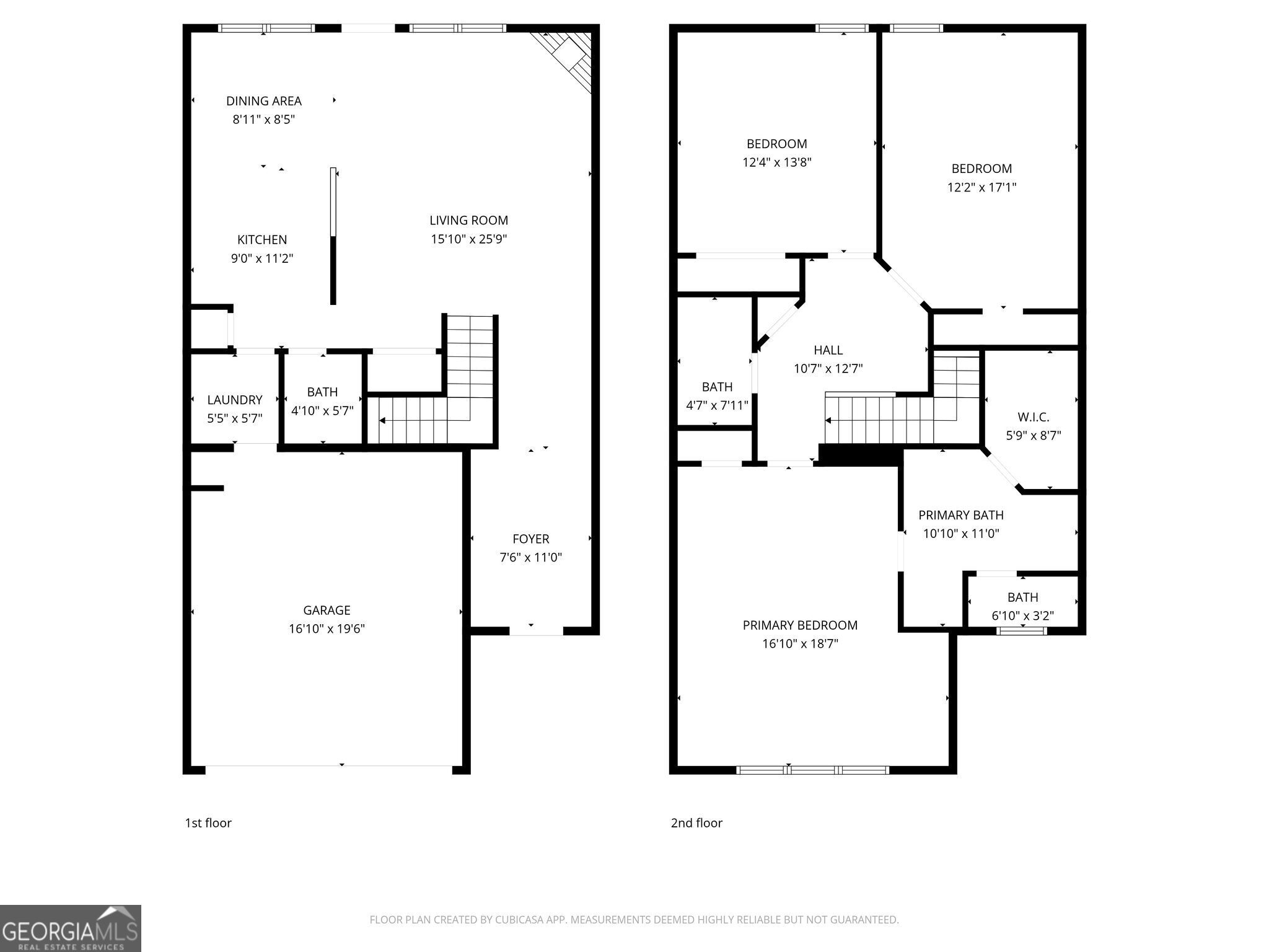 6256 Lake Valley Point Lithonia, GA 30058 - Photo 33 of 33 a picture of a floor plan