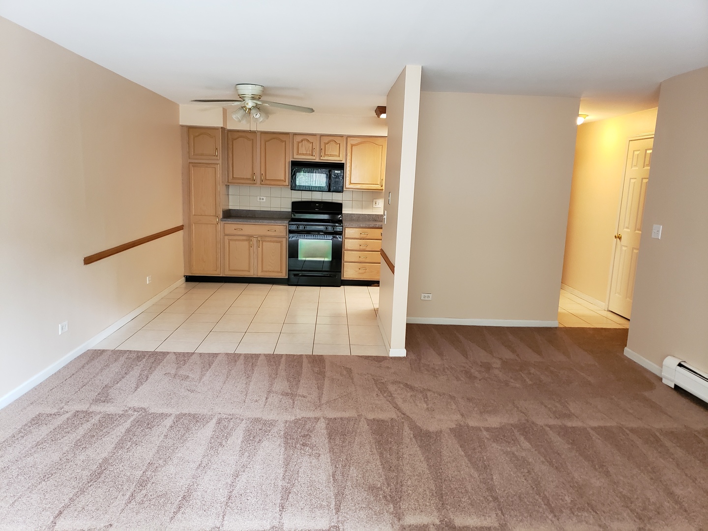 239 North Mill Road, Unit 111 Addison, IL 60101 - Photo 4 of 18 a view of a kitchen with wooden floor