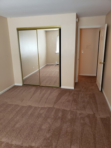 239 North Mill Road, Unit 111 Addison, IL 60101 - Photo 9 of 18 an empty room with mirror in closet and wooden floor