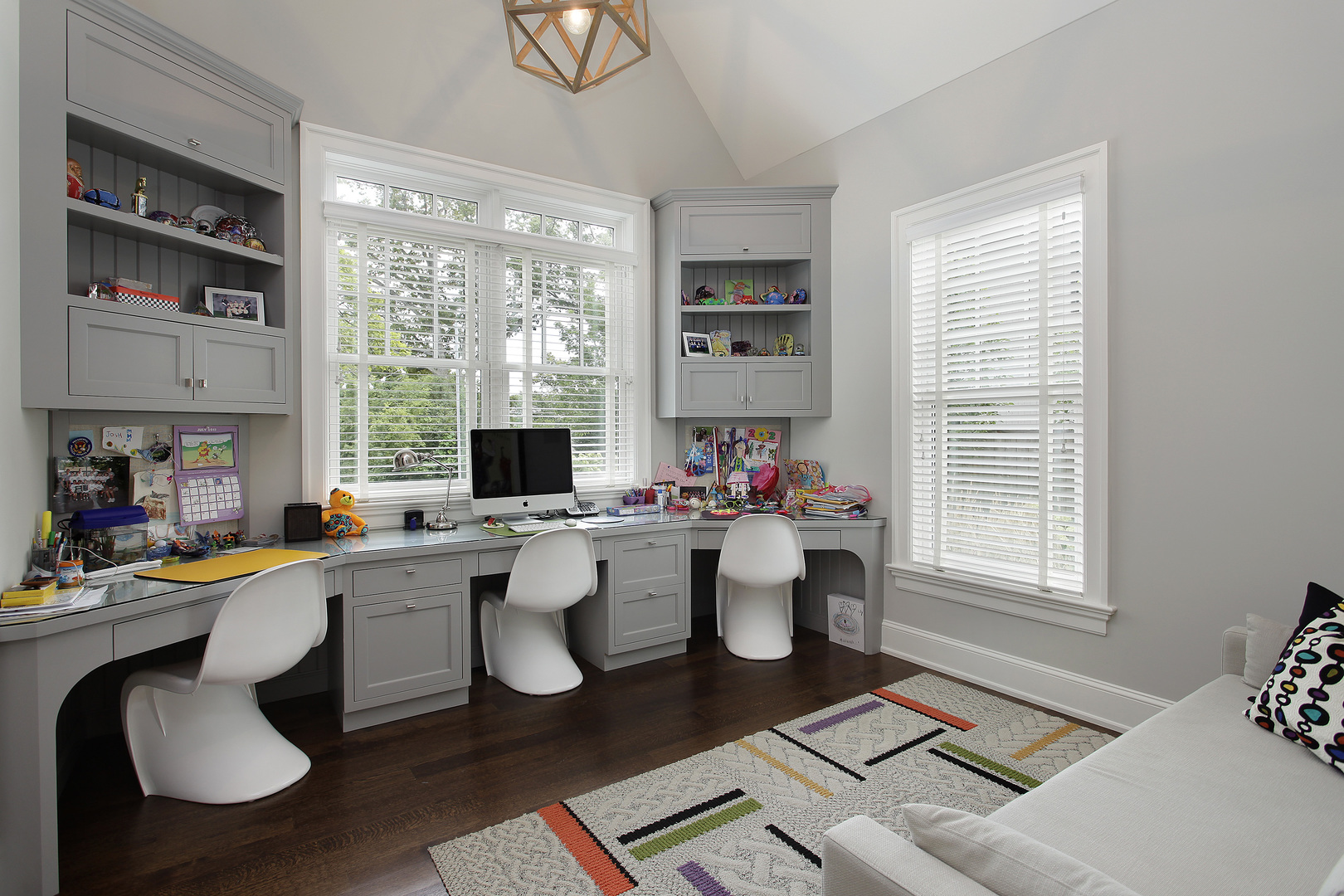 460 Ash Street Winnetka, IL 60093 - Photo 22 of 24 a dining room with a large window table and chairs