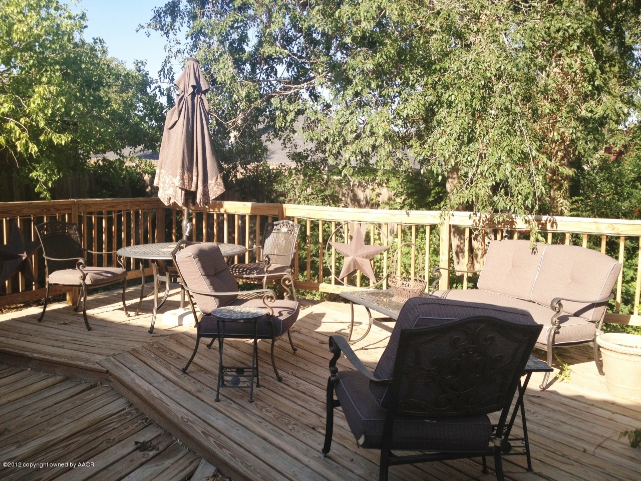 3511 Rutson Drive Amarillo, TX 79109 - Photo 20 of 22 Deck