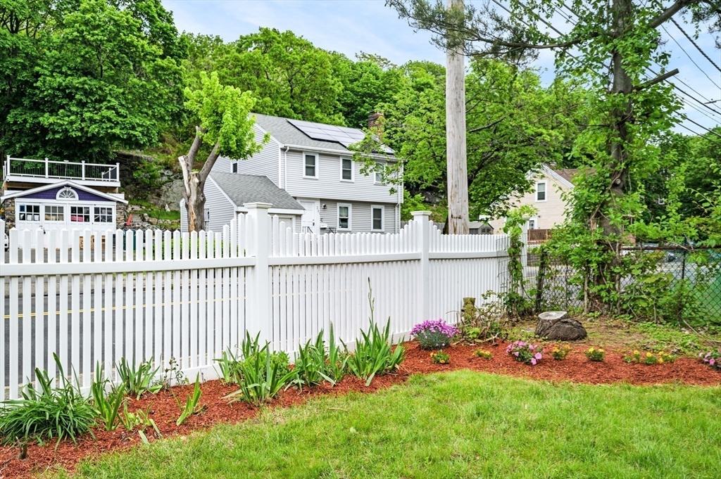268 Walnut Street Lynn, MA 01905 - Photo 28 of 41 a garden view with a seating space