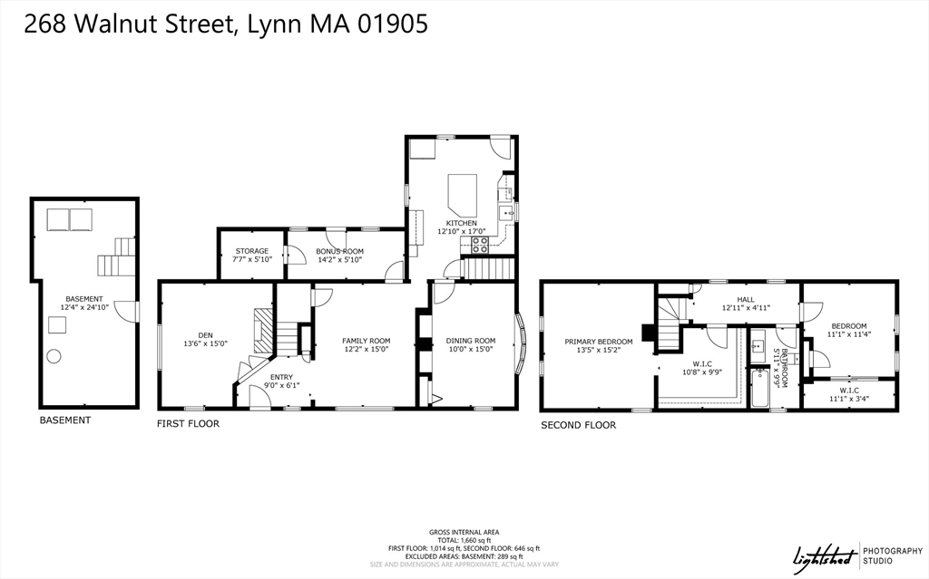 268 Walnut Street Lynn, MA 01905 - Photo 42 of 42 a picture of a floor plan