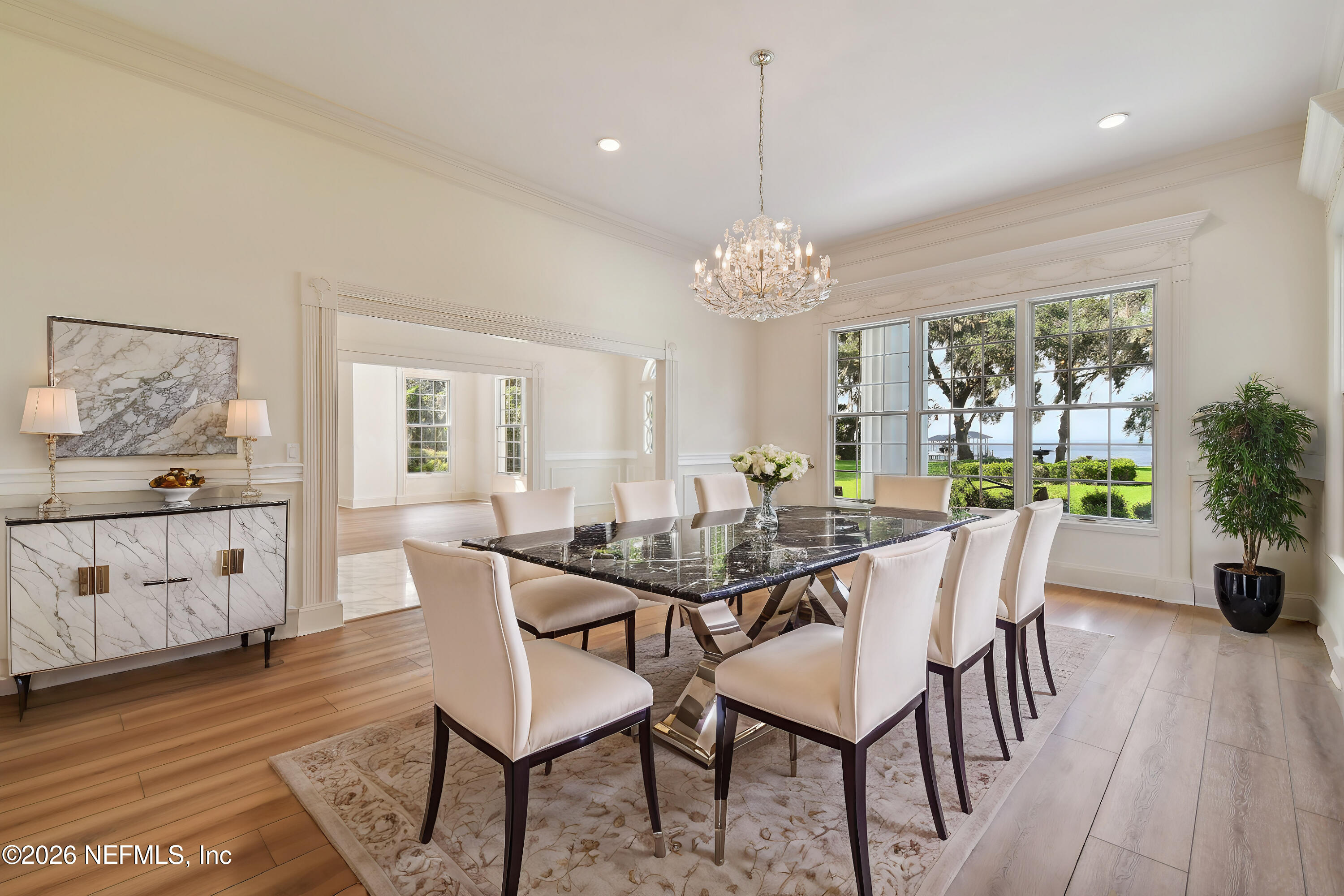 13936 Mandarin Road Jacksonville, FL 32223 - Photo 5 of 86 a view of a dining room with furniture window and wooden floor