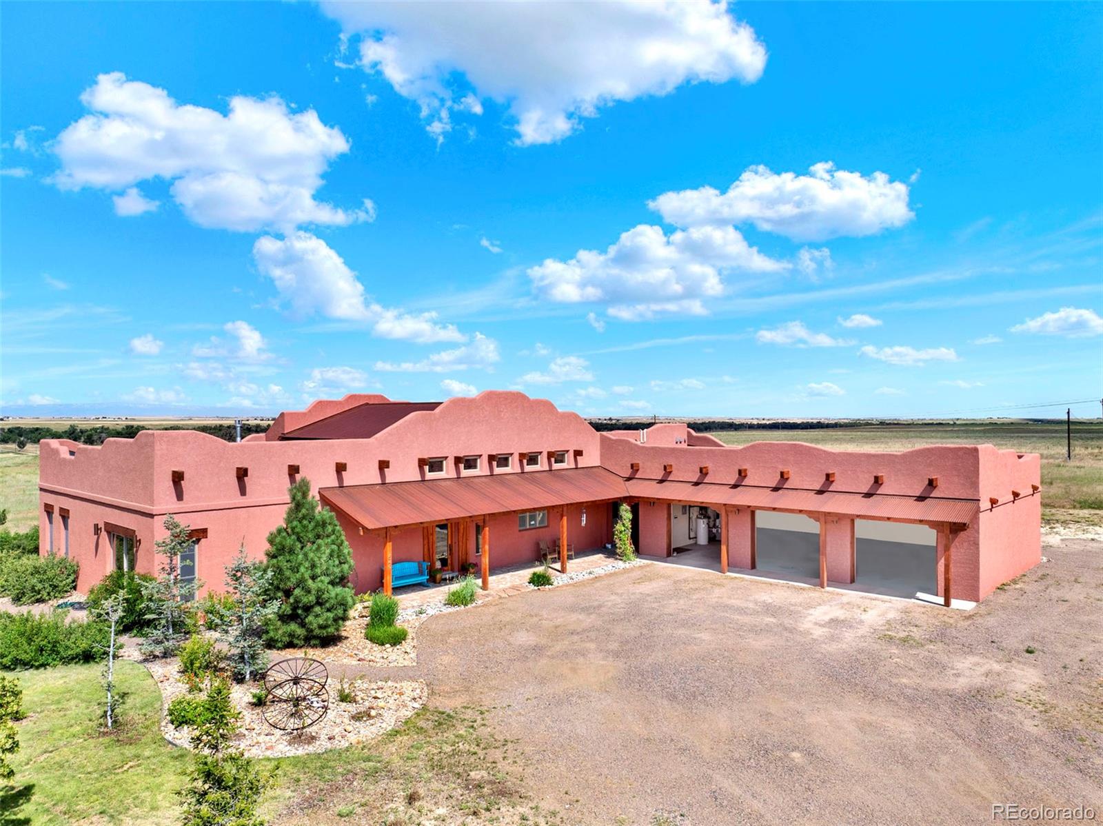 5549 Yulle Road Bennett, CO 80102 - Photo 3 of 47 a view of a city with a road in the background