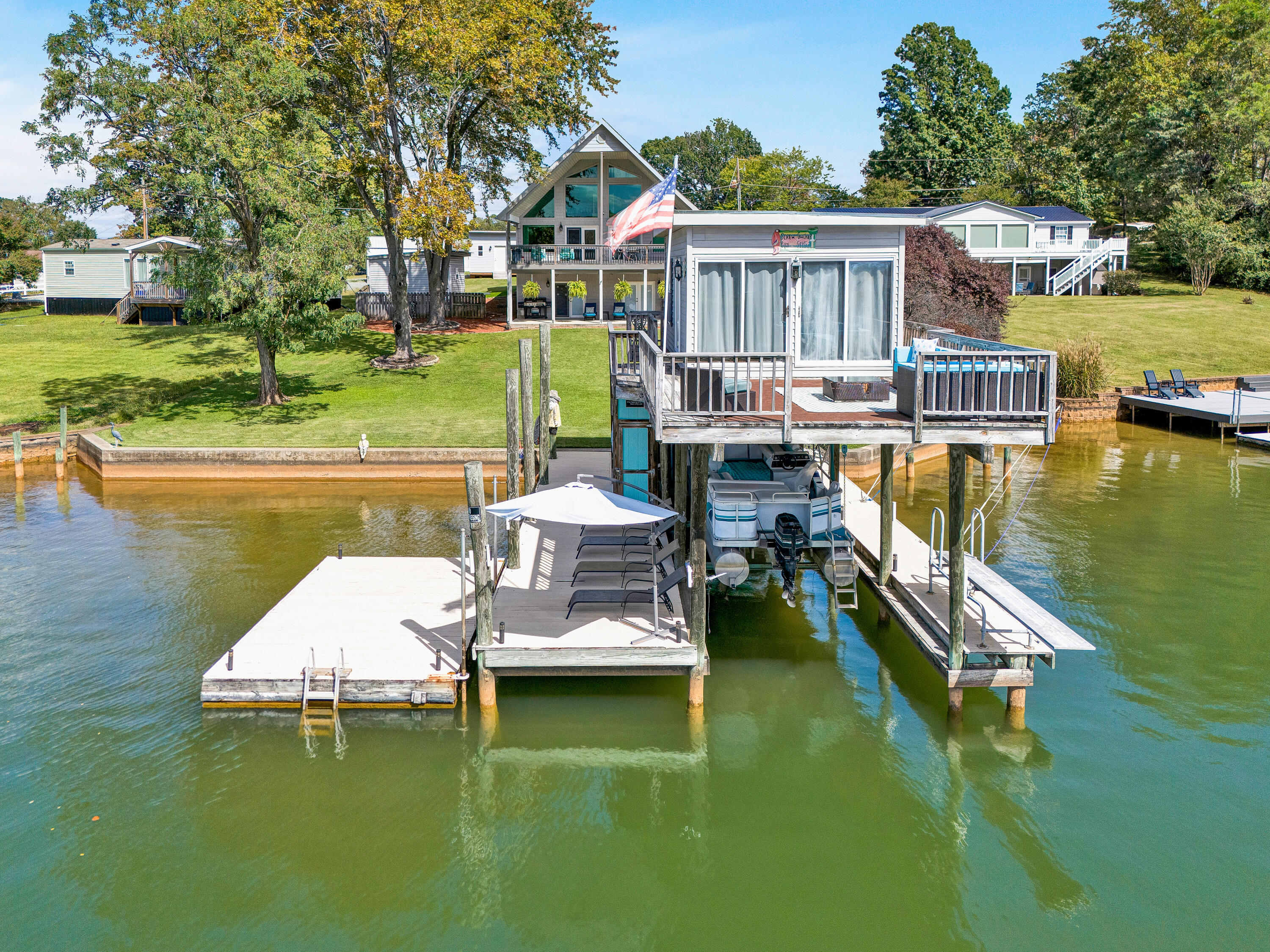 337 Emerald Point Penhook, VA 24137 - Photo 56 of 77 Lake toward House