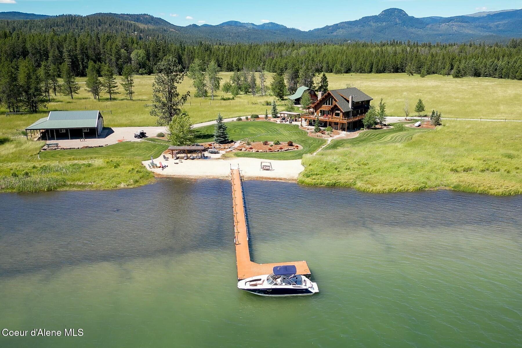 296 Camp Peine Road Sagle, ID 83860 - Photo 1 of 69 Waterfront Estate