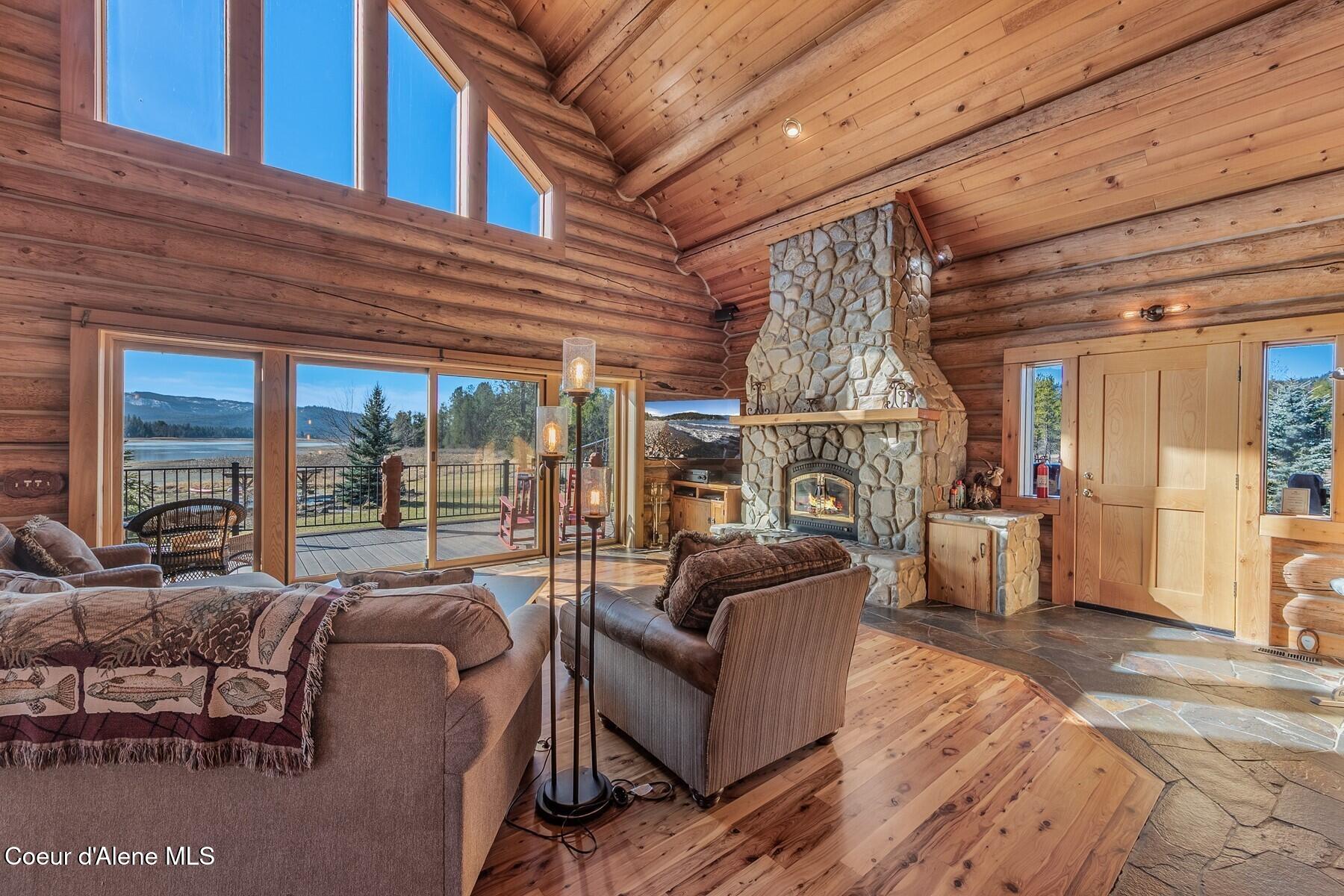 296 Camp Peine Road Sagle, ID 83860 - Photo 14 of 69 Wood and Slate Floors
