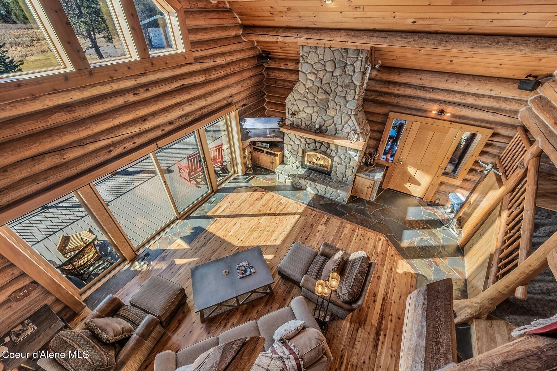 296 Camp Peine Road Sagle, ID 83860 - Photo 33 of 69 View from Loft