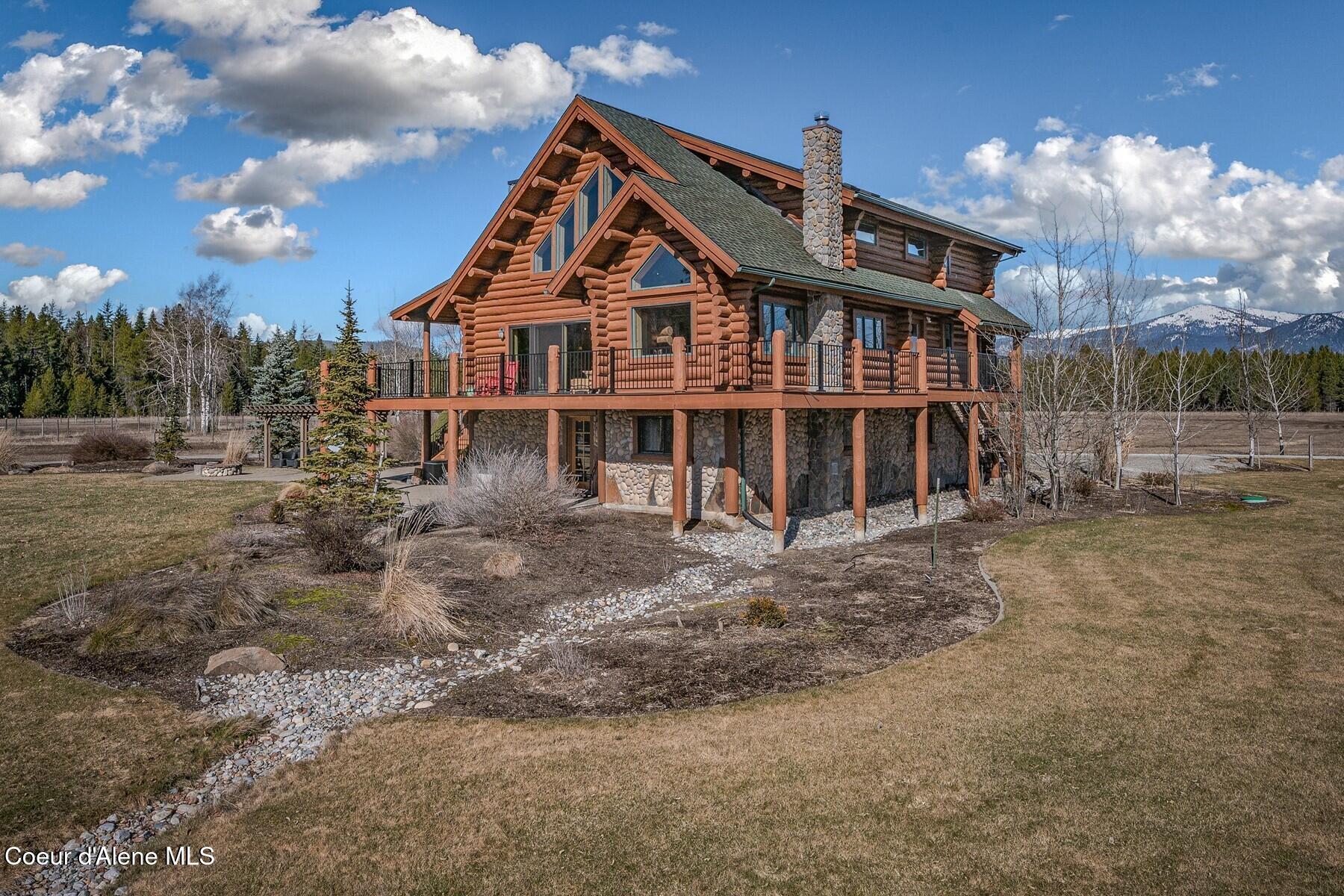 296 Camp Peine Road Sagle, ID 83860 - Photo 48 of 69 Deck wraps around