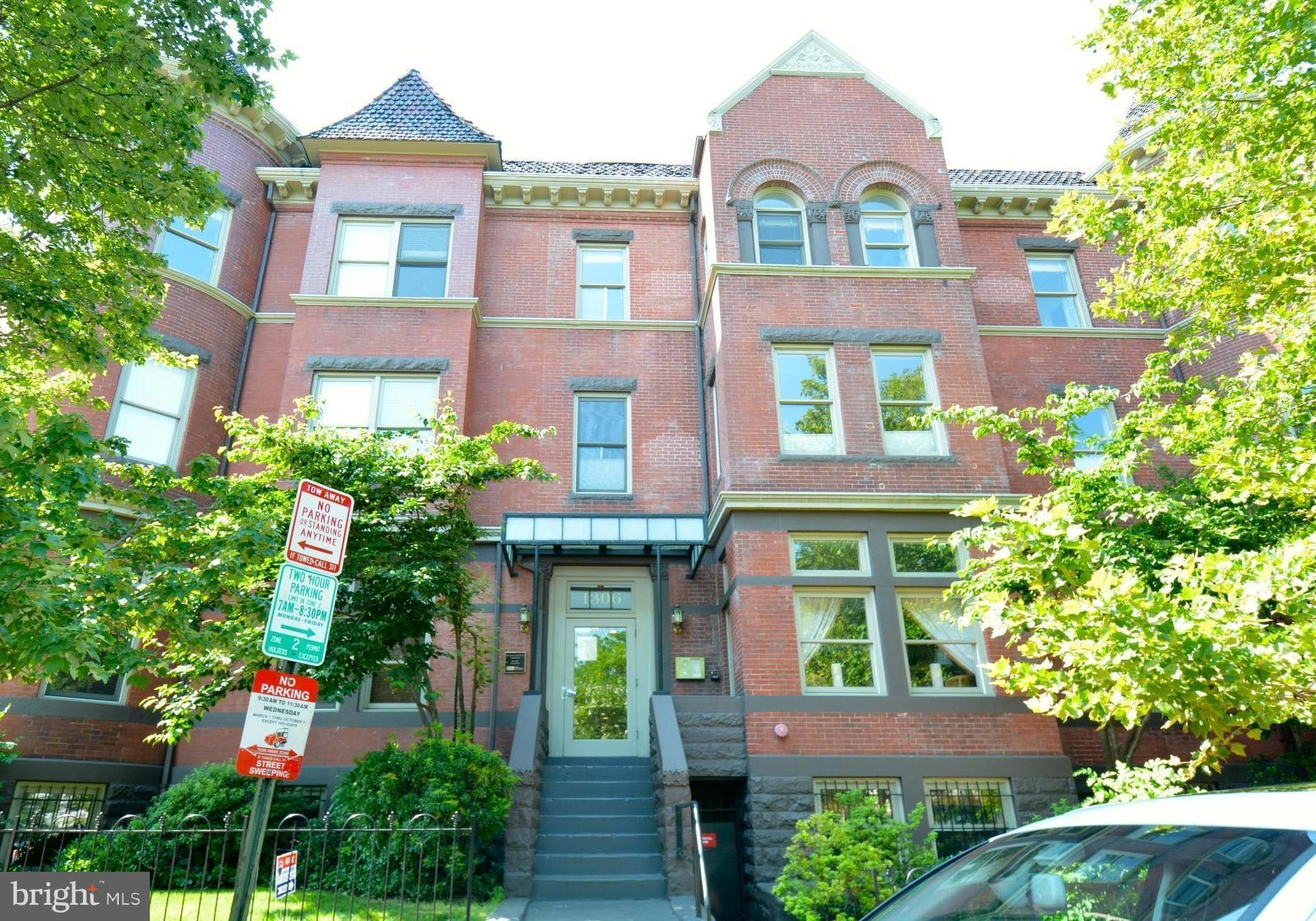 1306 O Street Northwest, Unit 302 Washington, DC 20005 - Photo 1 of 25 Exterior (Front)