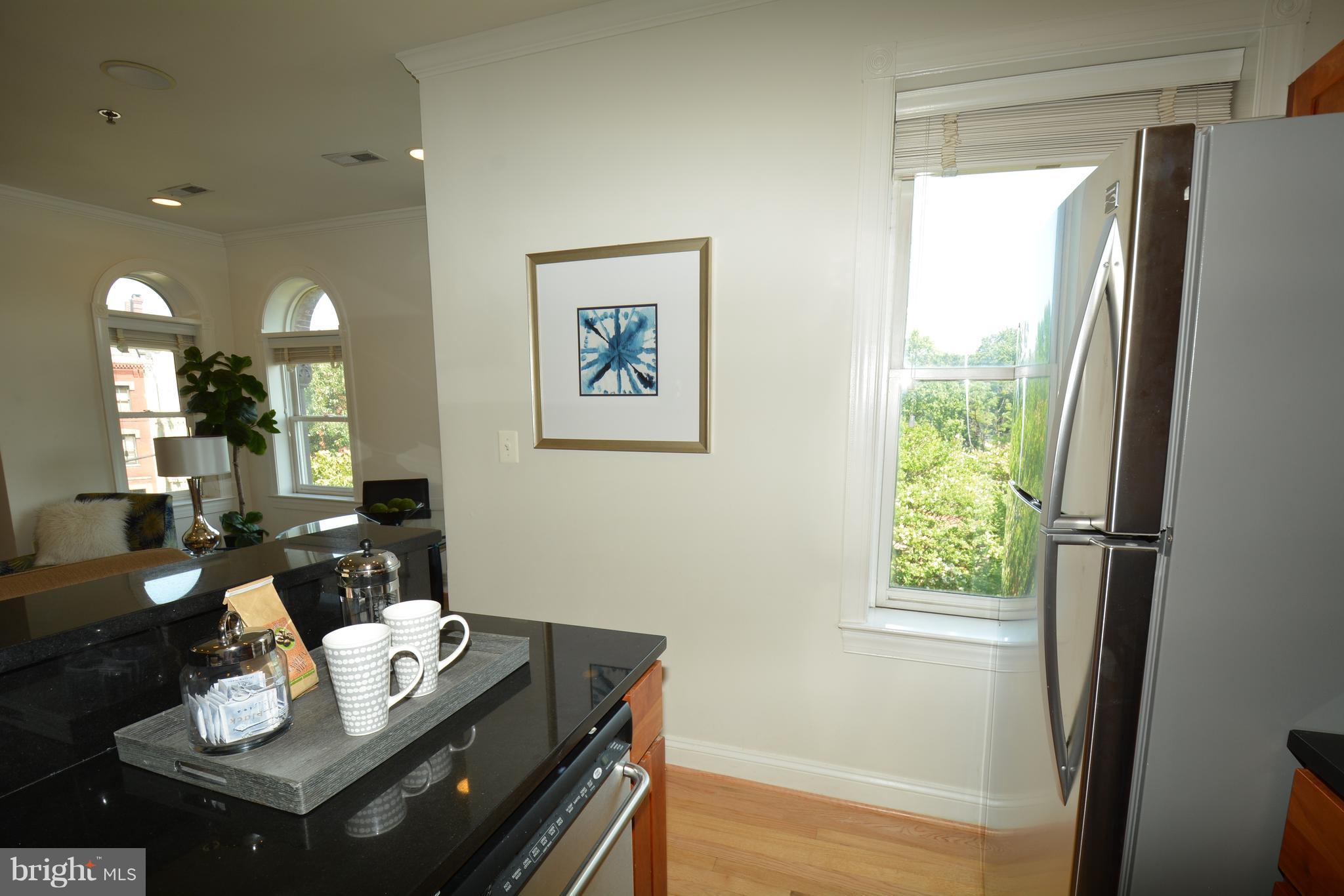 1306 O Street Northwest, Unit 302 Washington, DC 20005 - Photo 13 of 25 Kitchen