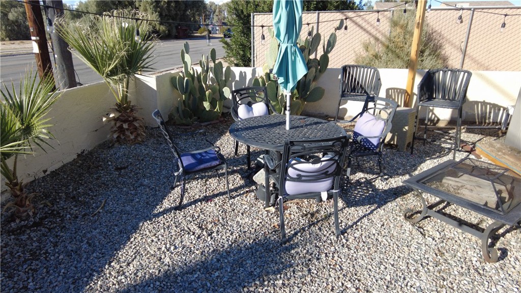 4561 Adobe Road, Unit 1 Twentynine Palms, CA 92277 - Photo 11 of 57 an outdoor space with furniture