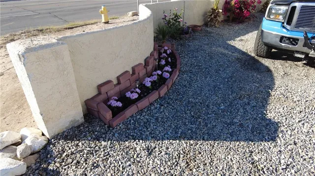 a view of outdoor space and seating area