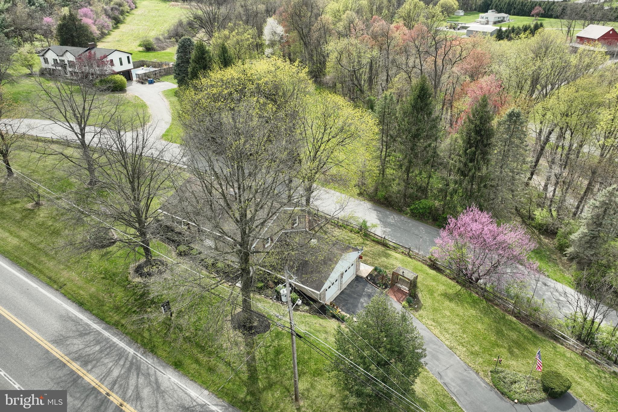 4999 Lehman Road Spring Grove, PA 17362 - Photo 6 of 32 a aerial view of a house with a yard