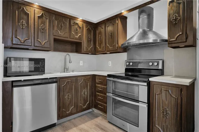 a view of a city with tall buildings