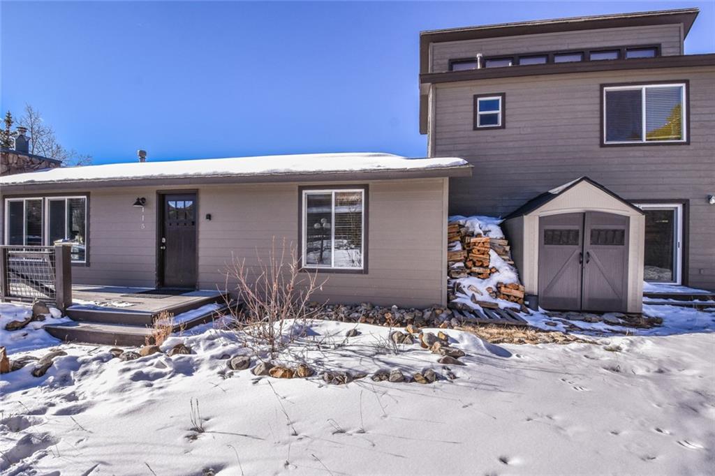 115 Reiling Road Breckenridge, CO 80424 - Photo 21 of 35 a front view of a house