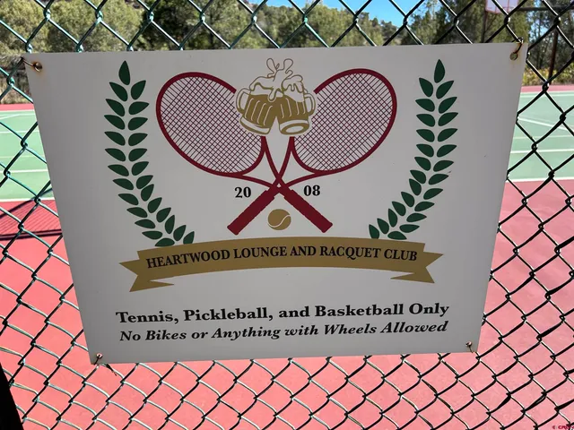 a view of a tennis court