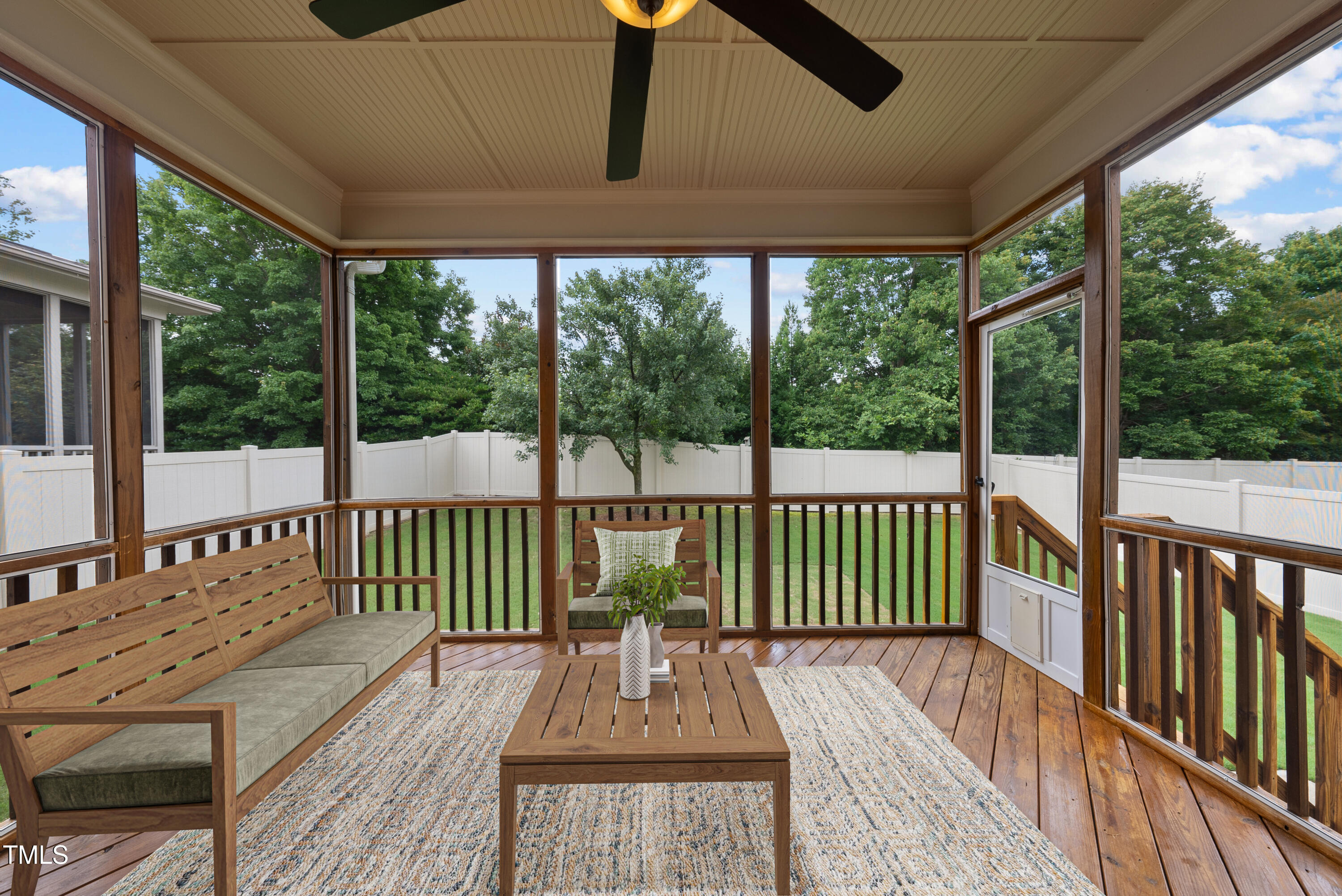 5120 Audreystone Drive Cary, NC 27518 - Photo 14 of 65 a view of a two chairs in the balcony