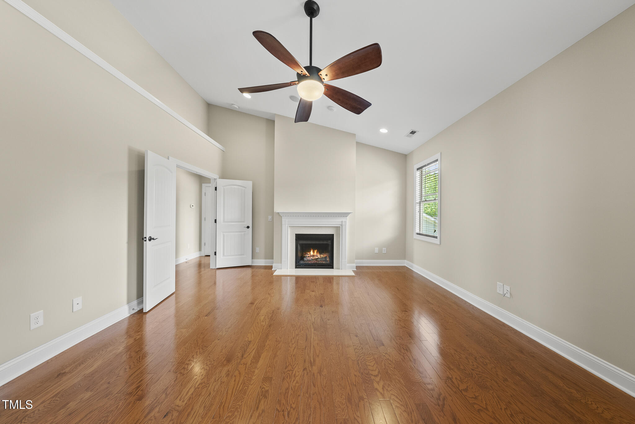 5120 Audreystone Drive Cary, NC 27518 - Photo 33 of 65 a view of a room with cabinet and a ceiling fan