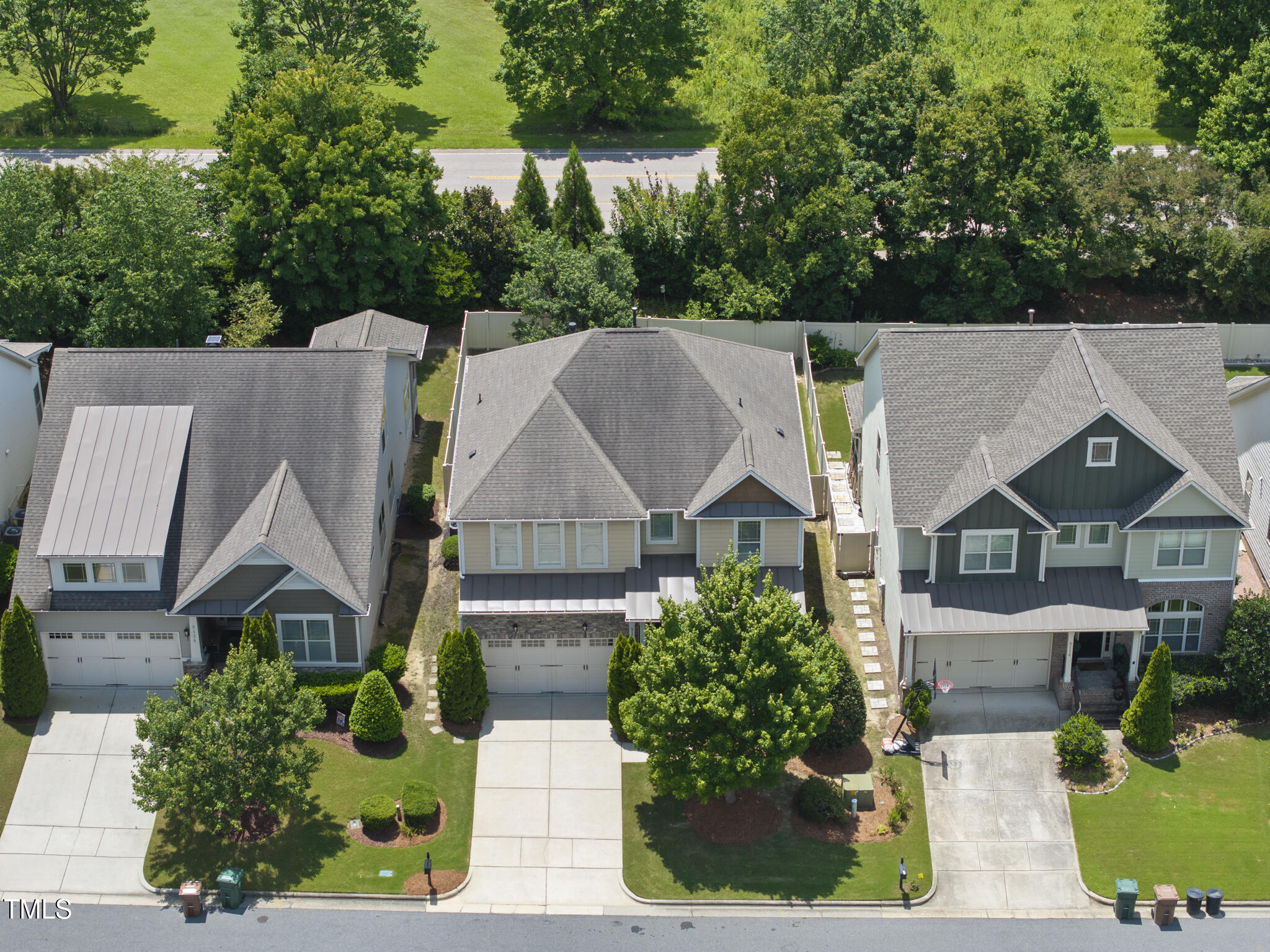 5120 Audreystone Drive Cary, NC 27518 - Photo 57 of 65 an aerial view of a house