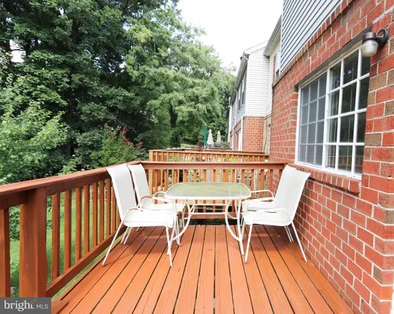 a view of deck with a chairs