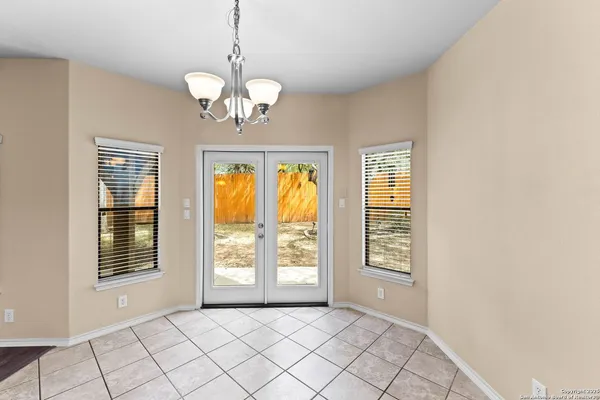 a view of an empty room with window