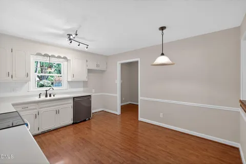 a view interior of the house and dining room
