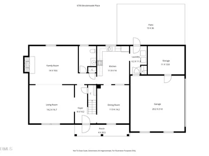 a picture of a floor plan