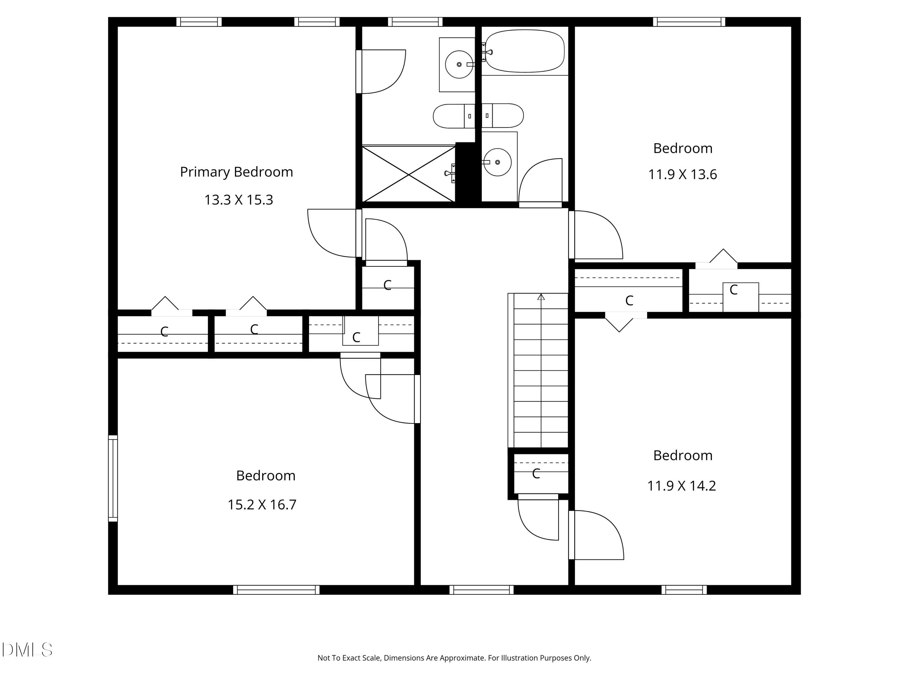 6700 Brookmeade Place Raleigh, NC 27612 - Photo 38 of 40 2nd floor 6700_brookmeade_place_raleigh_