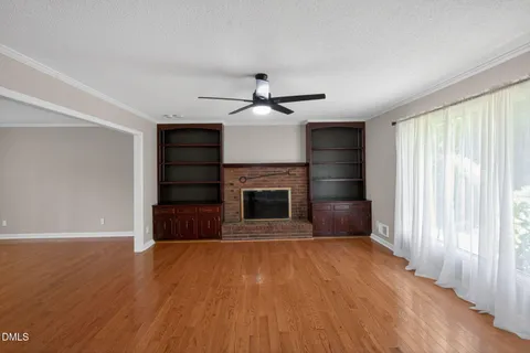 a view of a entryway door with wooden floor