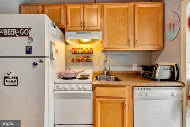 a view of a table and chair in a room