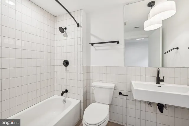 a view of an empty room with a sliding door